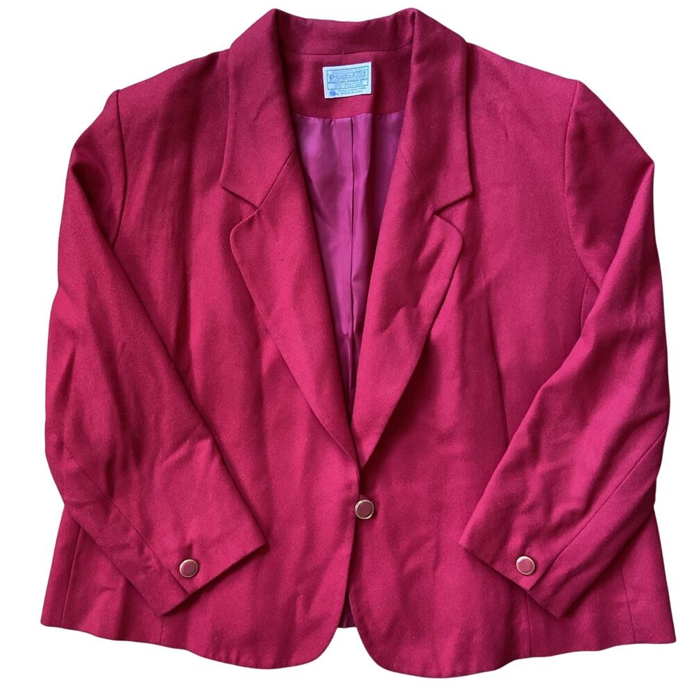 Pendleton 100% Virgin Wool Blazer Vintage